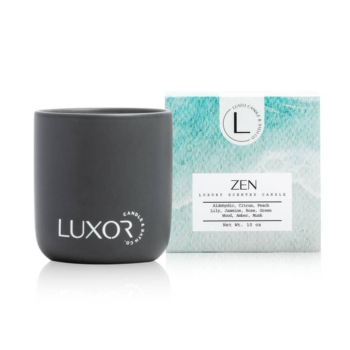 Zen for wholesale by Luxor Candle & Bath Co.