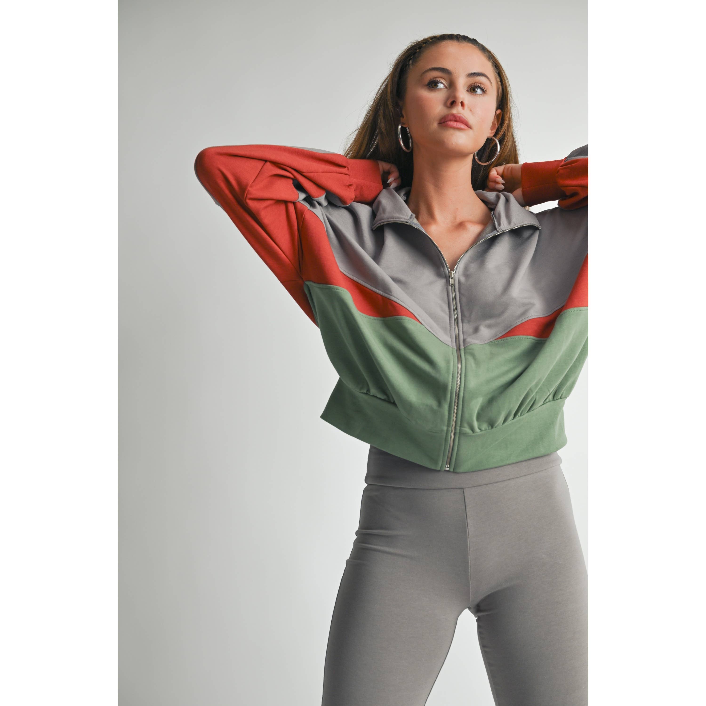 omgstyles - Vendita all'ingrosso Completo top e pantaloni (NON loungewear) - Donna - SET GIACCA E PANTALONI MULTICOLORE9