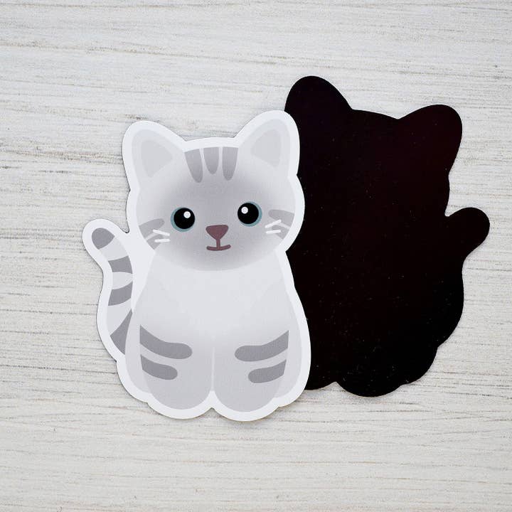 Chester and Pearl – Engroshandel Magnet – Ligner min kat! Lynx point siamesisk kattemagnet1