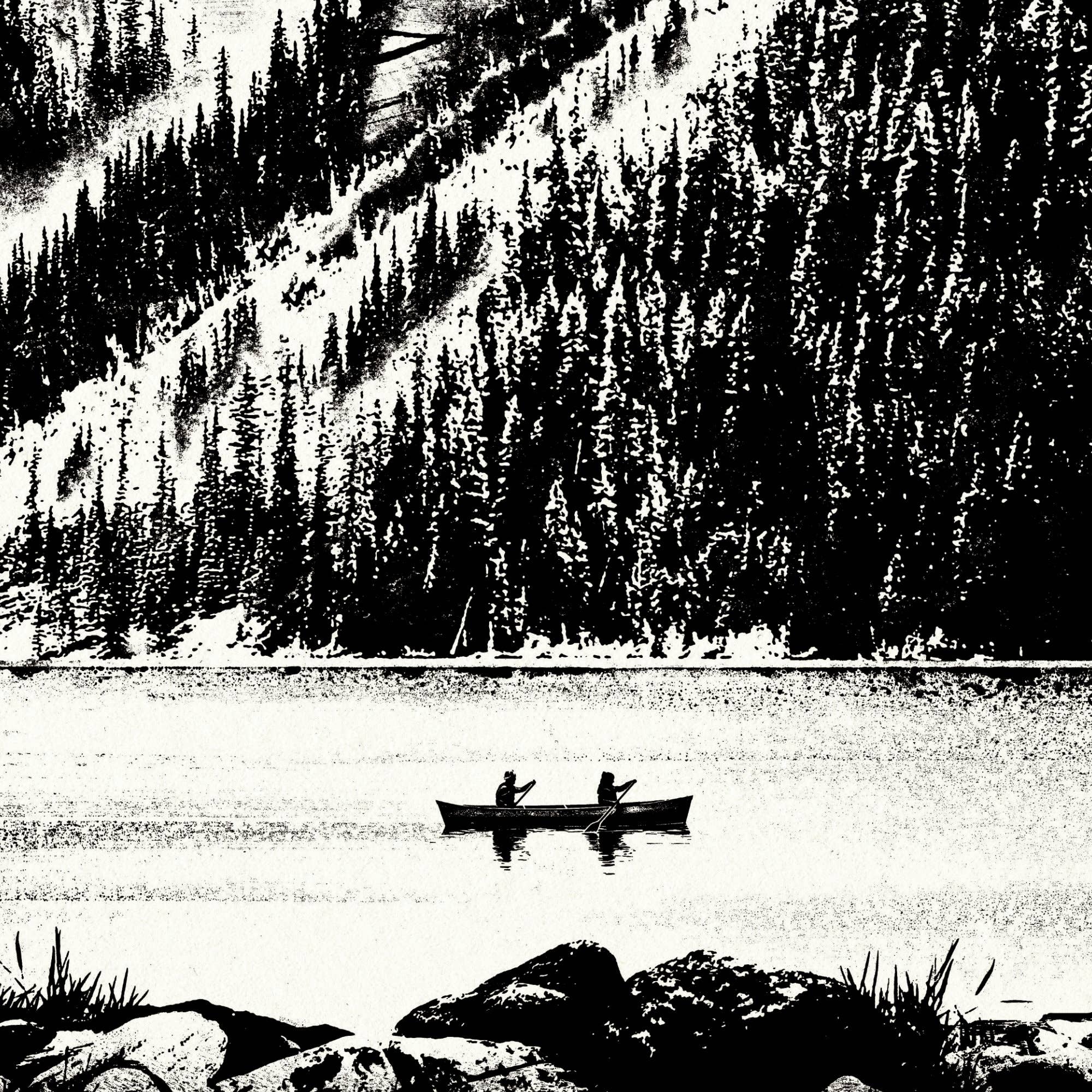 Luke Holcombe Studio – wholesale Art print – Lost in Today, Digital Print (A4, A3) Lake Great Outdoors6