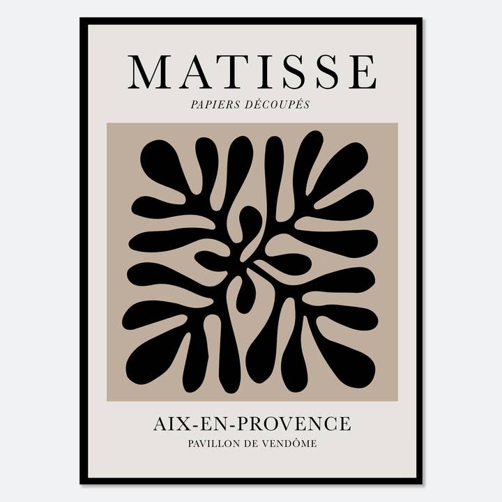 Poster con stampa artistica in stile vintage Henri Matisse M129 per la vendita all'ingrosso da parte di Sugar & Canvas
