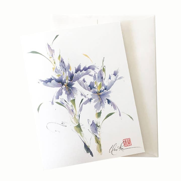 Grußkarte mit Spitze für den Großhandel von Nan Rae Studio