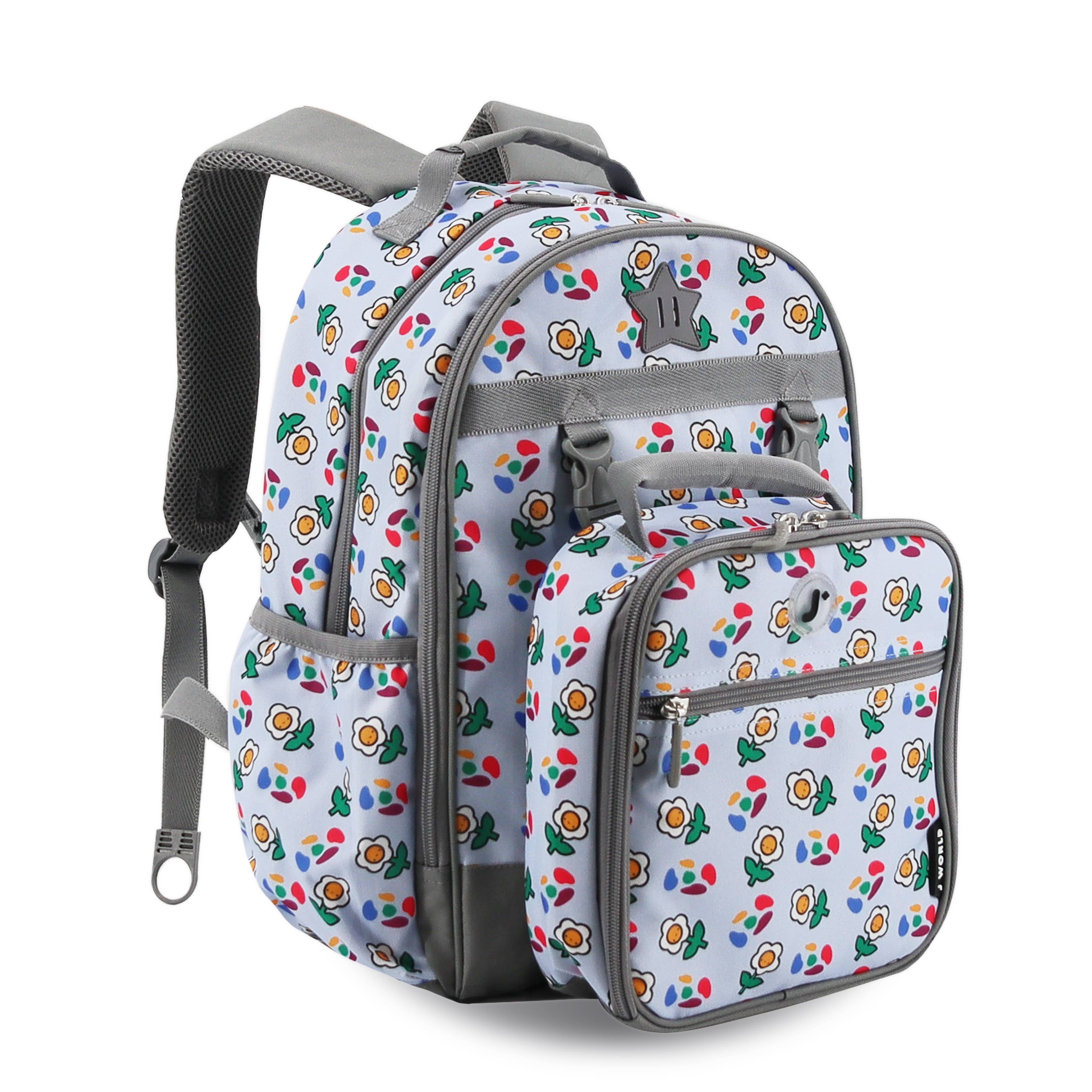J World - Vente Sac à dos – enfant - J World Duet Sac à dos 16" pour enfants & Ensemble boîte à lunch détachable4
