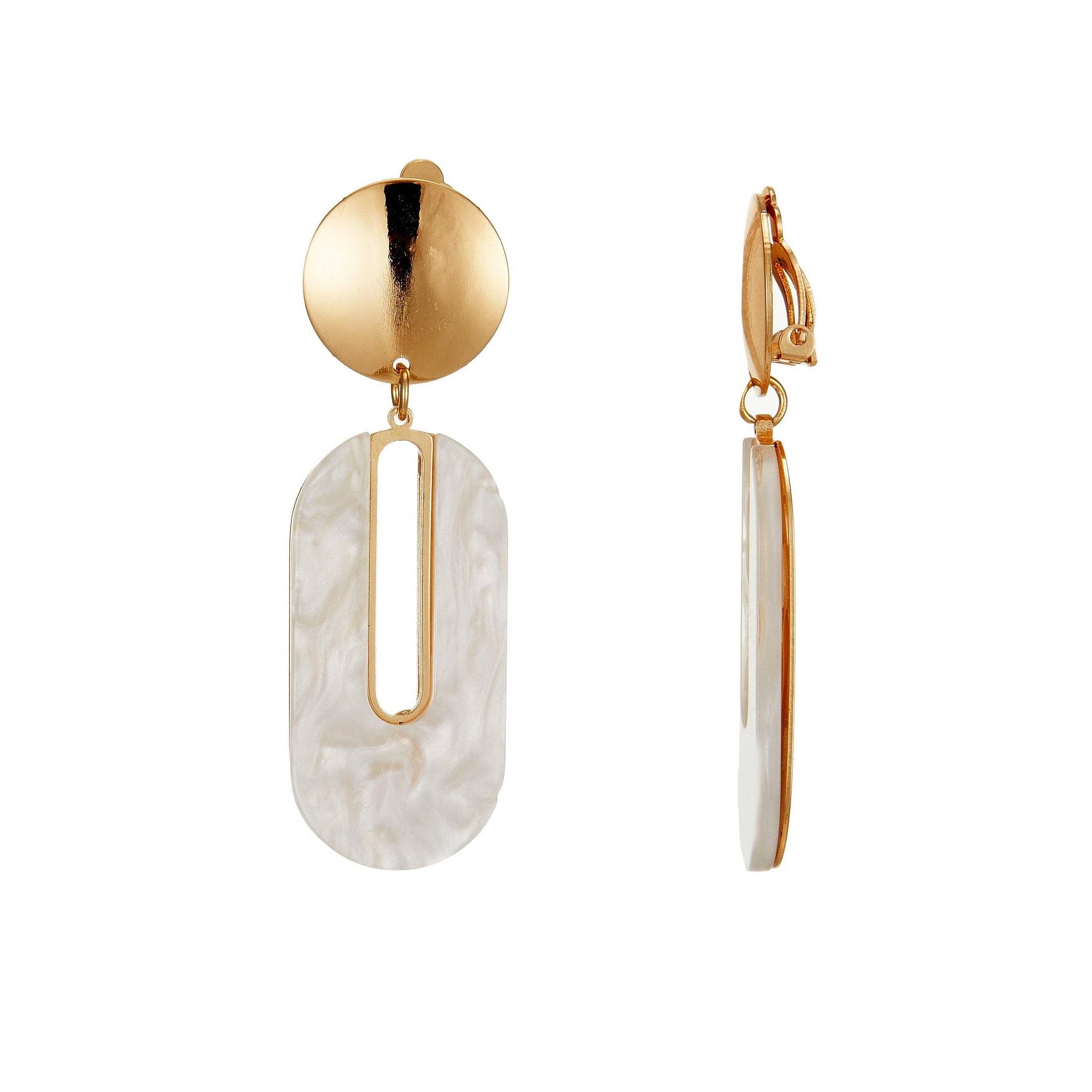 BELLE MISS - Wholesale Clip-On Earrings - Farha clip earring3