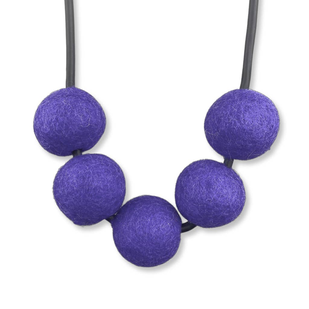 Frank Ideas – wholesale Bib necklace – FELT, bold color, fashion statement necklace CHUNKY 56
