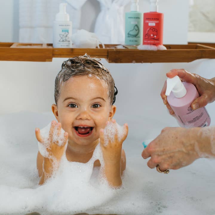 Dabble & Dollop® - Wholesale Body Wash/Shower Gel - Kids & Baby - All-Natural Coconut Shampoo, Body Wash & Bubbles3