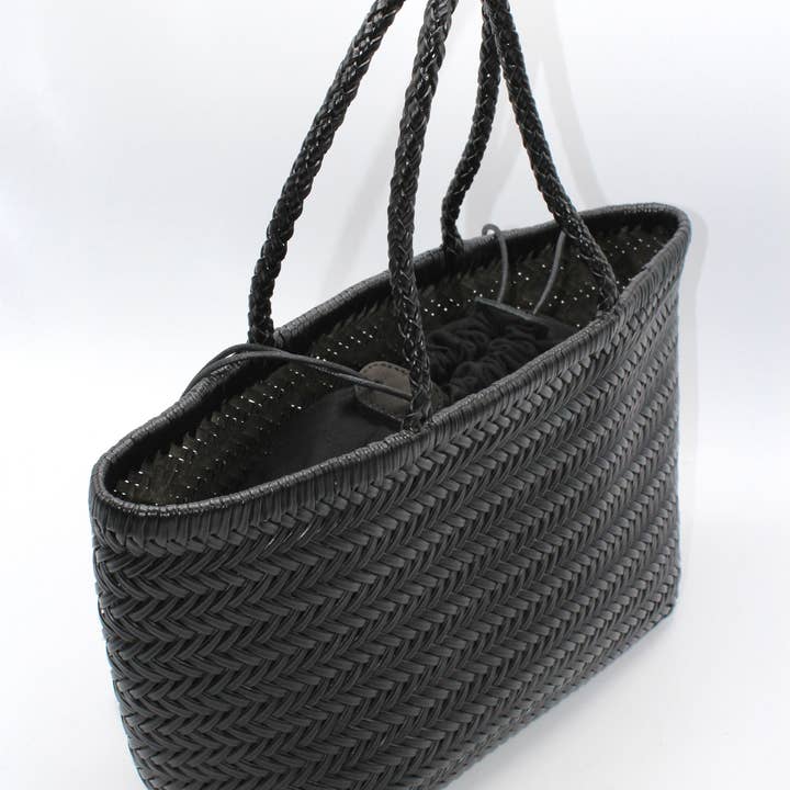 Sook Stainable - Wholesale Tote Bag - Women's - Lou - Handwoven Leather Tote Bag