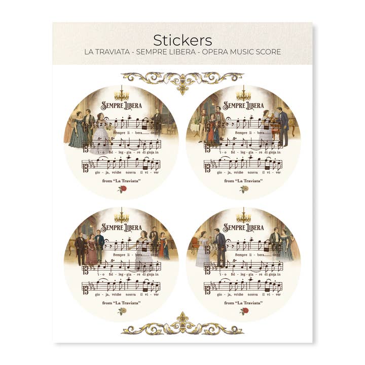 LA TRAVIATA - SEMPRE LIBERA - OPERAPARTITUR för wholesale av Ezen Trade