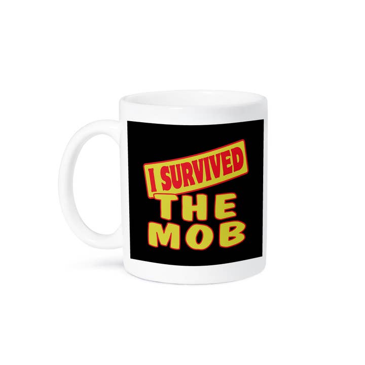 3dRose - Wholesale Coffee Mug - 3dRose, I Survived The Mob Survial Pride And Humor Design, Mug8