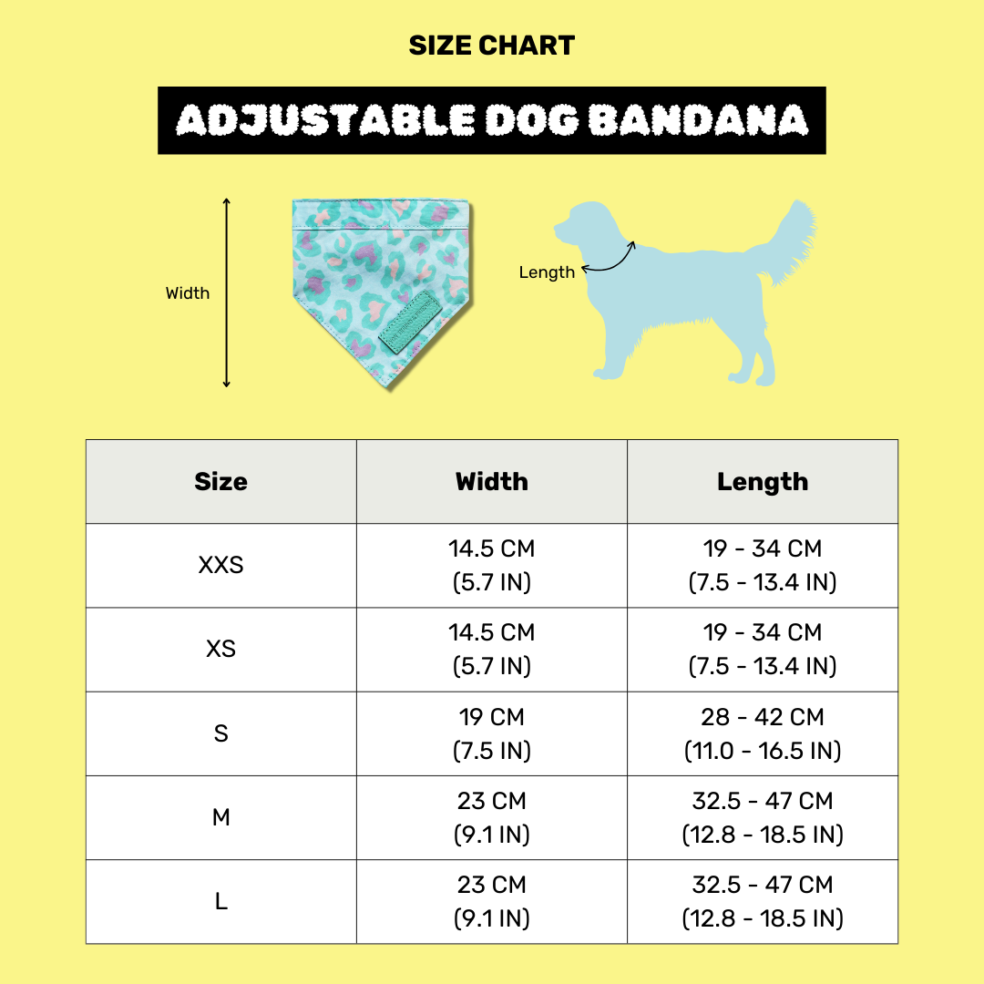 Von Hound And Friends - Vente Bandana – chien - Bandana pour chien Valentina1