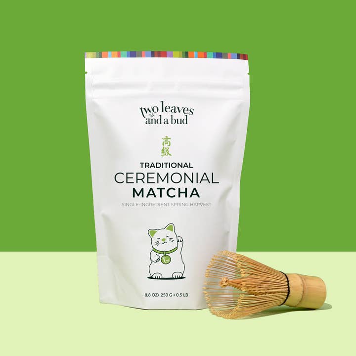 Matcha Cérémonial Traditionnel, 250g pour la vente par Two Leaves and a Bud