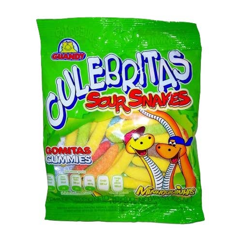 Horizon Top Market - Wholesale Gummy - Gummy Sour Snake, Assorted Color, Fruity Flavor, 20 x 3.5 oz