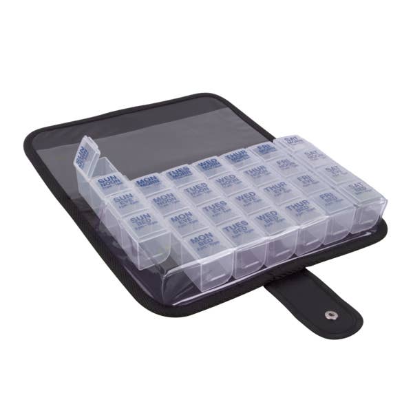 Apothecary Products LLC - Wholesale Pill Organizer - Ezy Dose® Medtime Planner® with Carrying Case