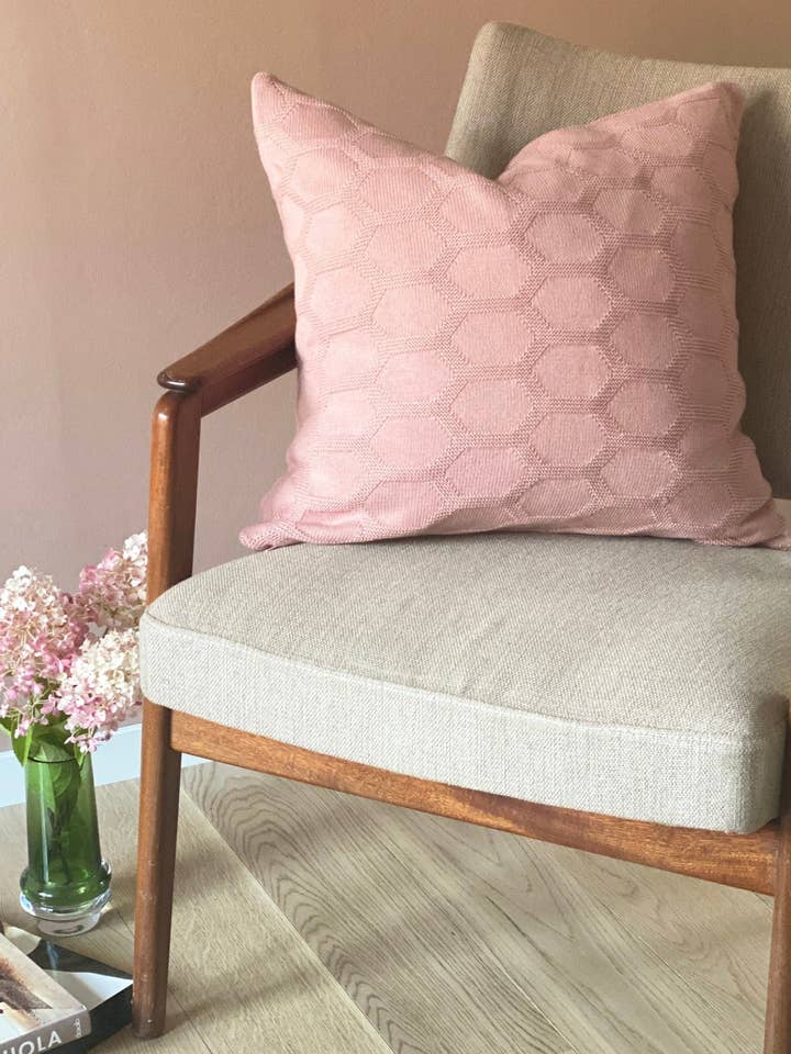 Herdis Pillow-cover Blush Pink for wholesale by Funky Doris