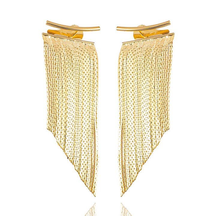 Kasa Karly - Wholesale Dangle Earrings - LONG SAMARA EARRINGS0