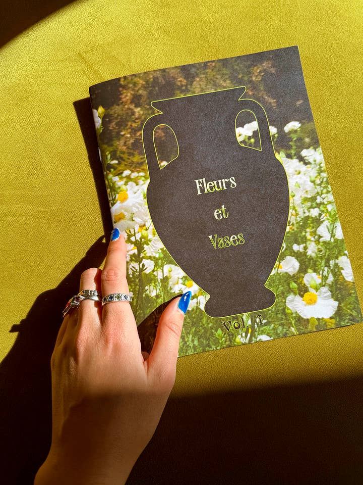Flowers & Vessels Vol. 1 Zine for wholesale by Inner Peach Design