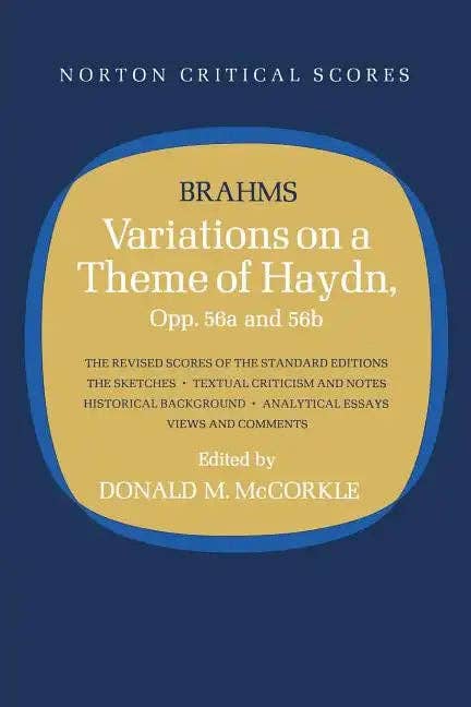 Books by splitShops - Wholesale Biography & Memoir - Variations on a Theme of Haydn - Paperback0