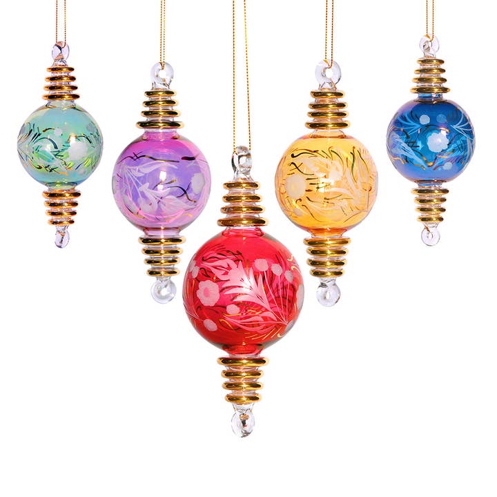 Le 5ème Ornement pour la vente par Unique Glass Ornaments