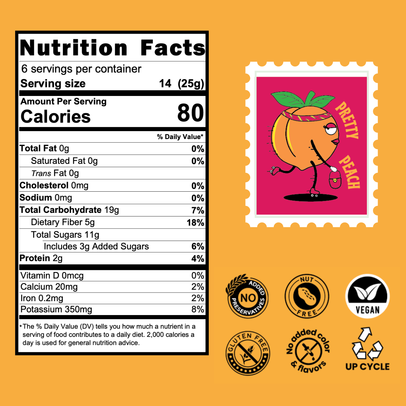 Pulpito Fruit Bites - Wholesale Fruit Snacks - Pretty Peach  - Natural Fruit Snacks - Dried Fruit Bites 4