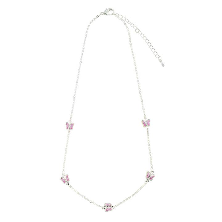 Vlinder Station 15" Ketting-12st voor wholesale door World End Imports Jewelry & Gifts