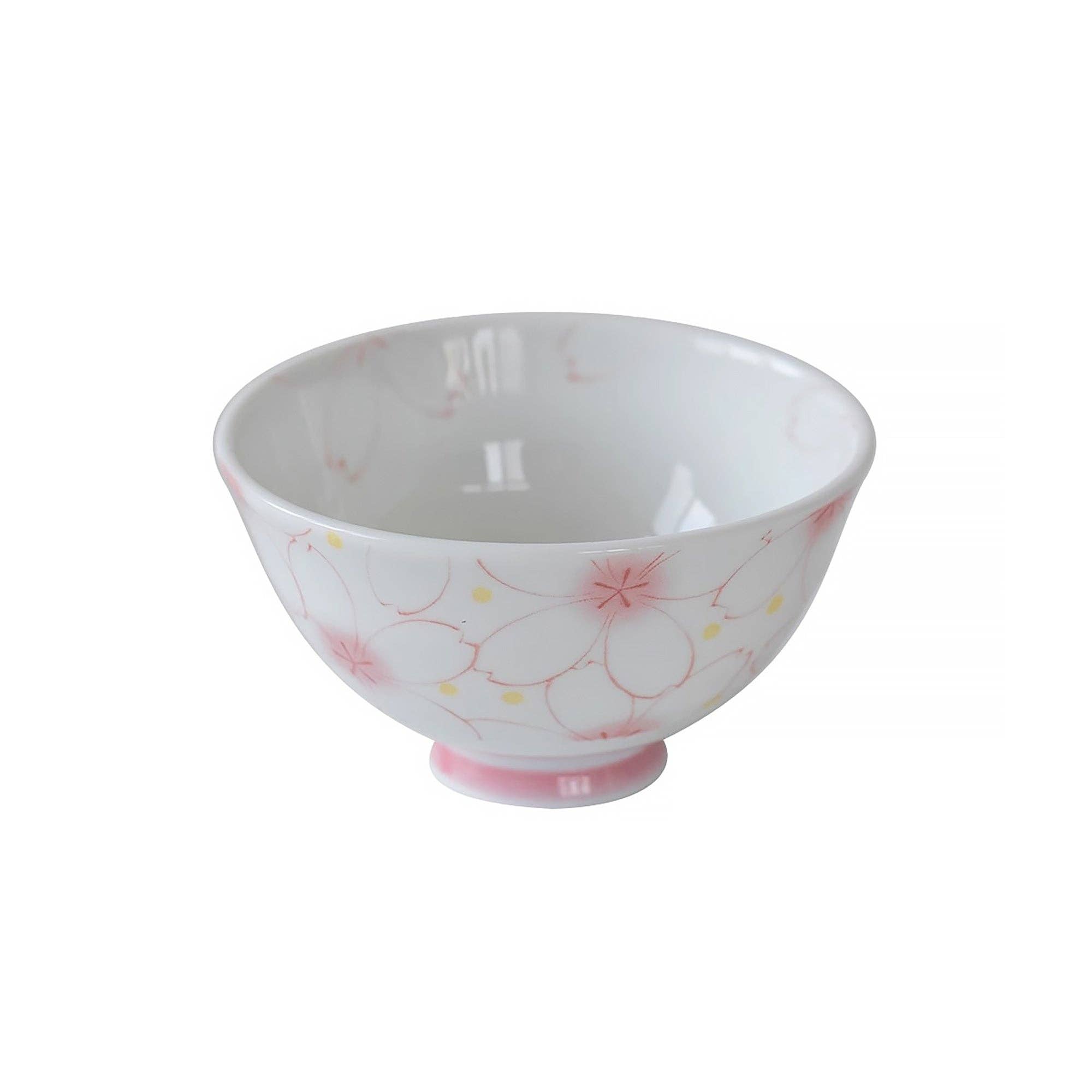 MinoCraft - Wholesale Bowl - Minoyaki ceramic bowl with floral pattern1