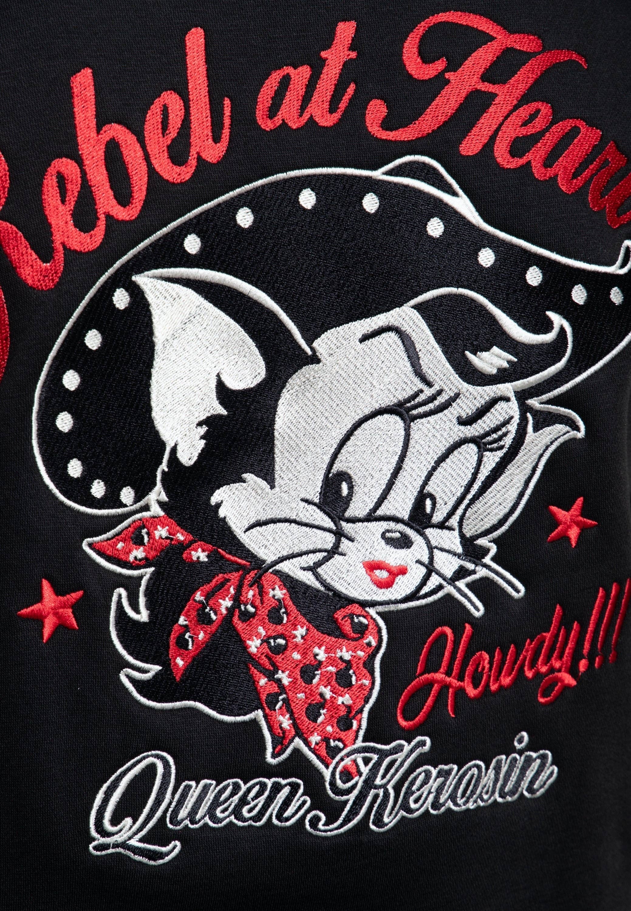 KING KEROSIN - Wholesale Varsity/Baseball Jacket - Women's - Rebel at Heart College Sweatshirt8