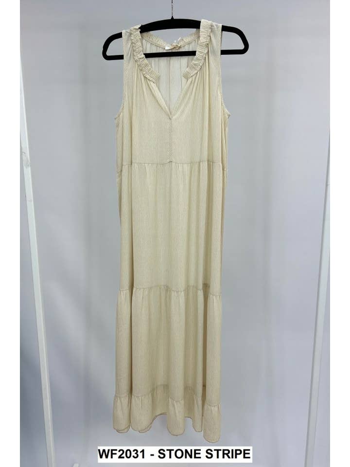 Malissa J/ Watch-Out UK Ltd - Wholesale Dress - Women's - Sleevess Tired Dress