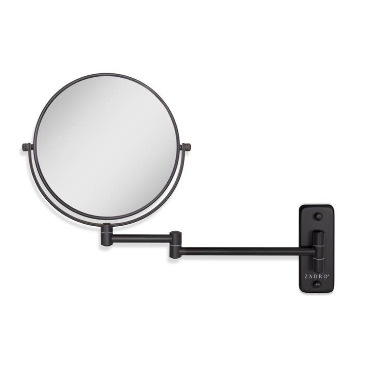 Wall Mounted Makeup Mirror with 8x/1X Magnification for wholesale by Zadro, Inc.