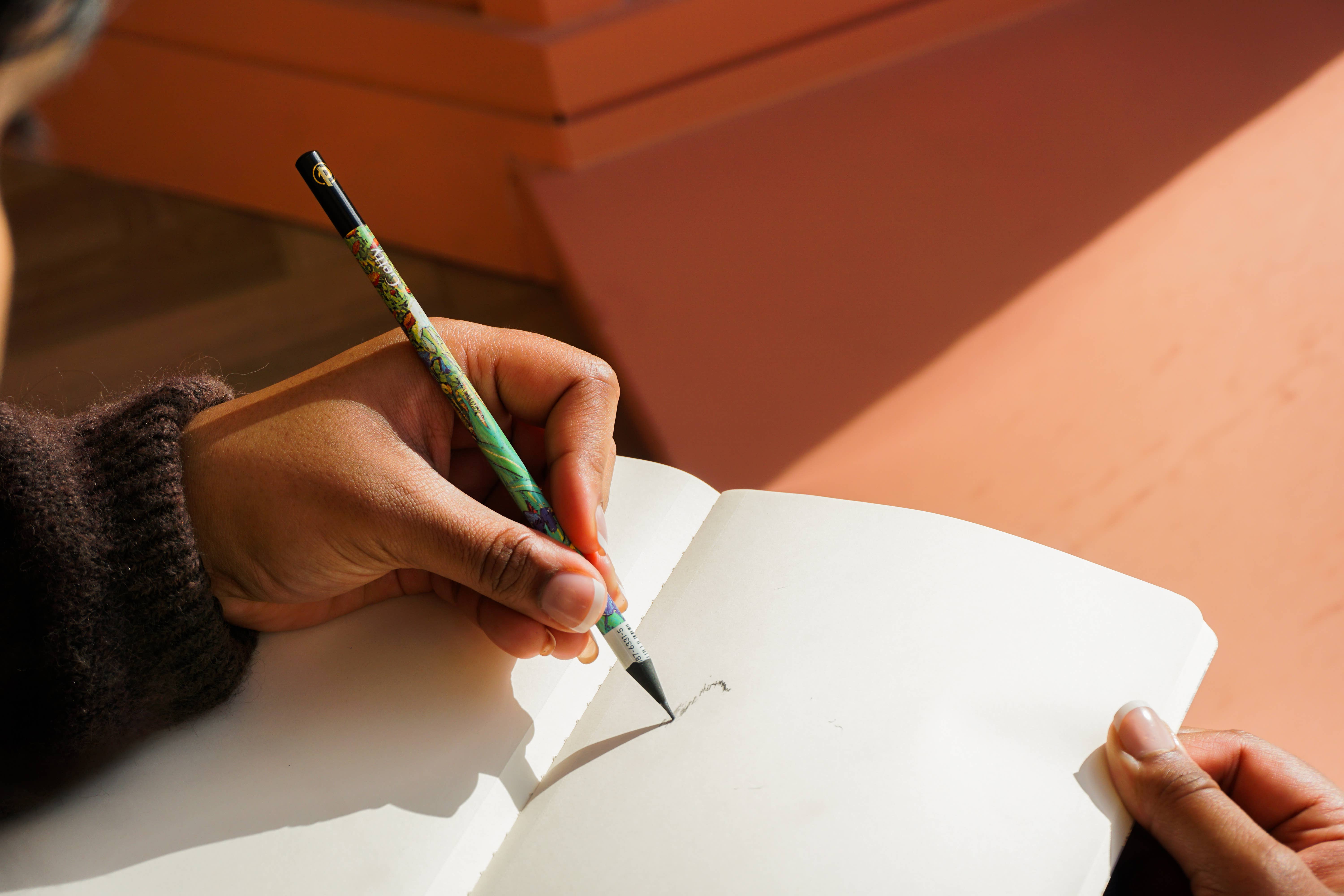 Chronicle Books - Wholesale Pencil - Paperblanks Van Gogh's Irises 4-Pack Pencils1