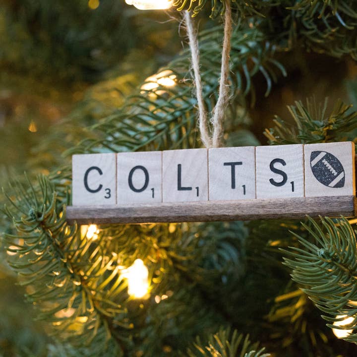 Fossati Designs - Wholesale Ornament - CUSTOM Scrabble Ornament