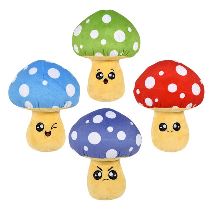 Mushroom Soft Plush Stuffed Cute Kids Toy - Assorted for wholesale by Happy PoP
