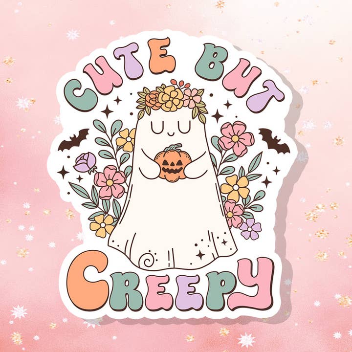 Cute But Creepy Sticker Metaphysical Intention for wholesale by London Luxury Candles