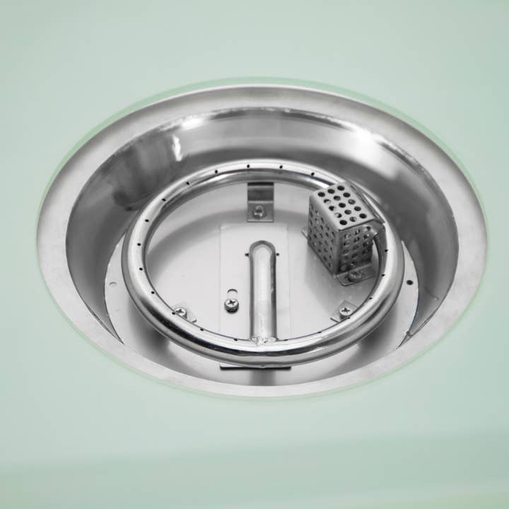 LeisureMod - Wholesale Fire Pit - Walbrooke Aluminum Propane Round Outdoor Fire Pit Table25