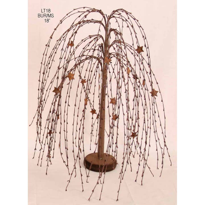 18-Inch Rustic Artificial Willow Tree Decor for wholesale by Tellon Investment & Trade