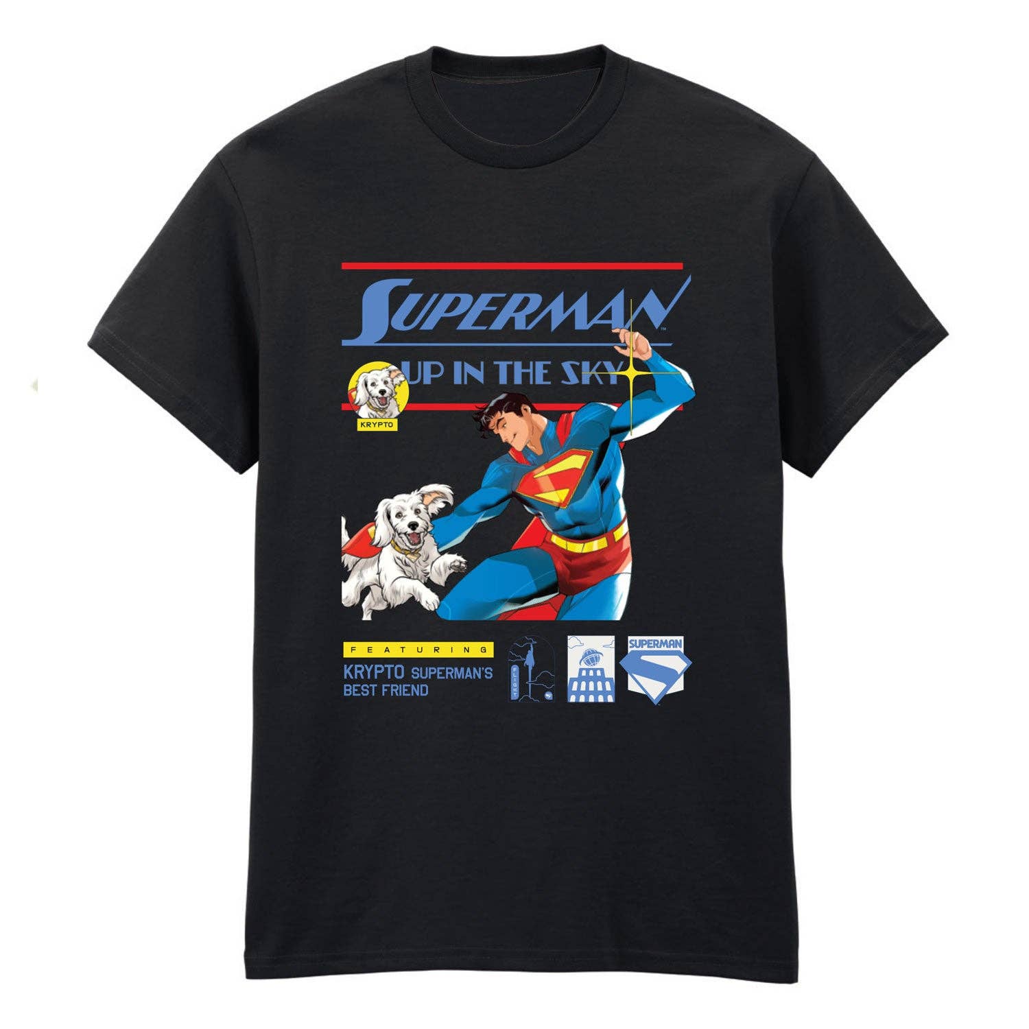 Heroes Inc. Europe B.V. - Wholesale T-Shirt (Graphic) - Unisex - Superman - Up In The Sky - T-Shirt0