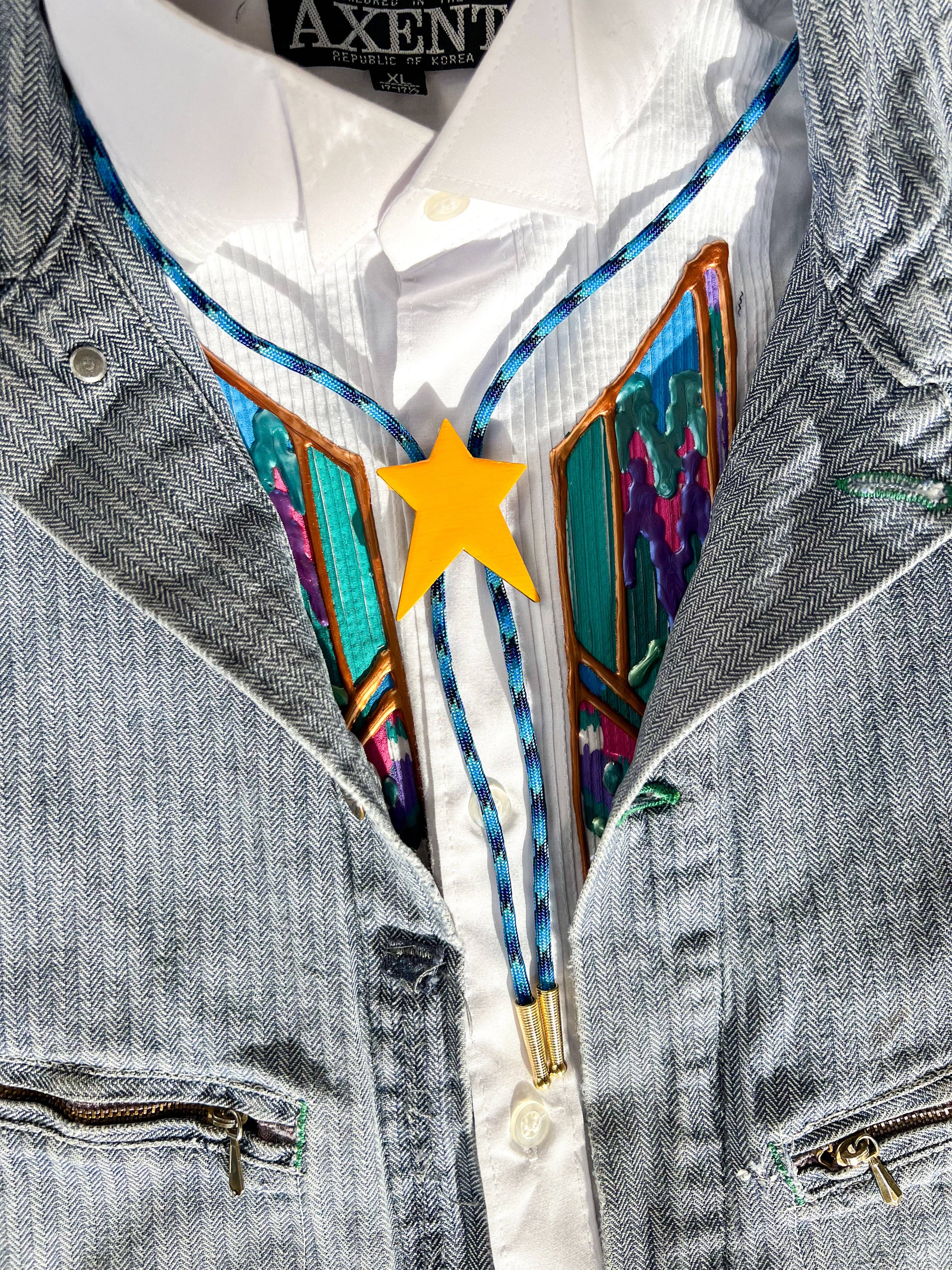 Velvet Outlaw - Wholesale Y-Neck/Lariat Necklace - Star Bolo Tie - Two Colors7