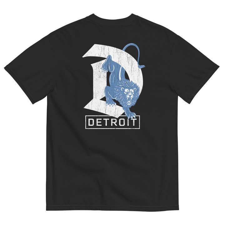 Détroit Lions D Tee pour la vente par Homeward Supply Co