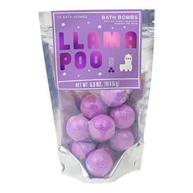 Gift Republic - Wholesale Bath Bomb/Fizz - Llama Poo Bath Bombs