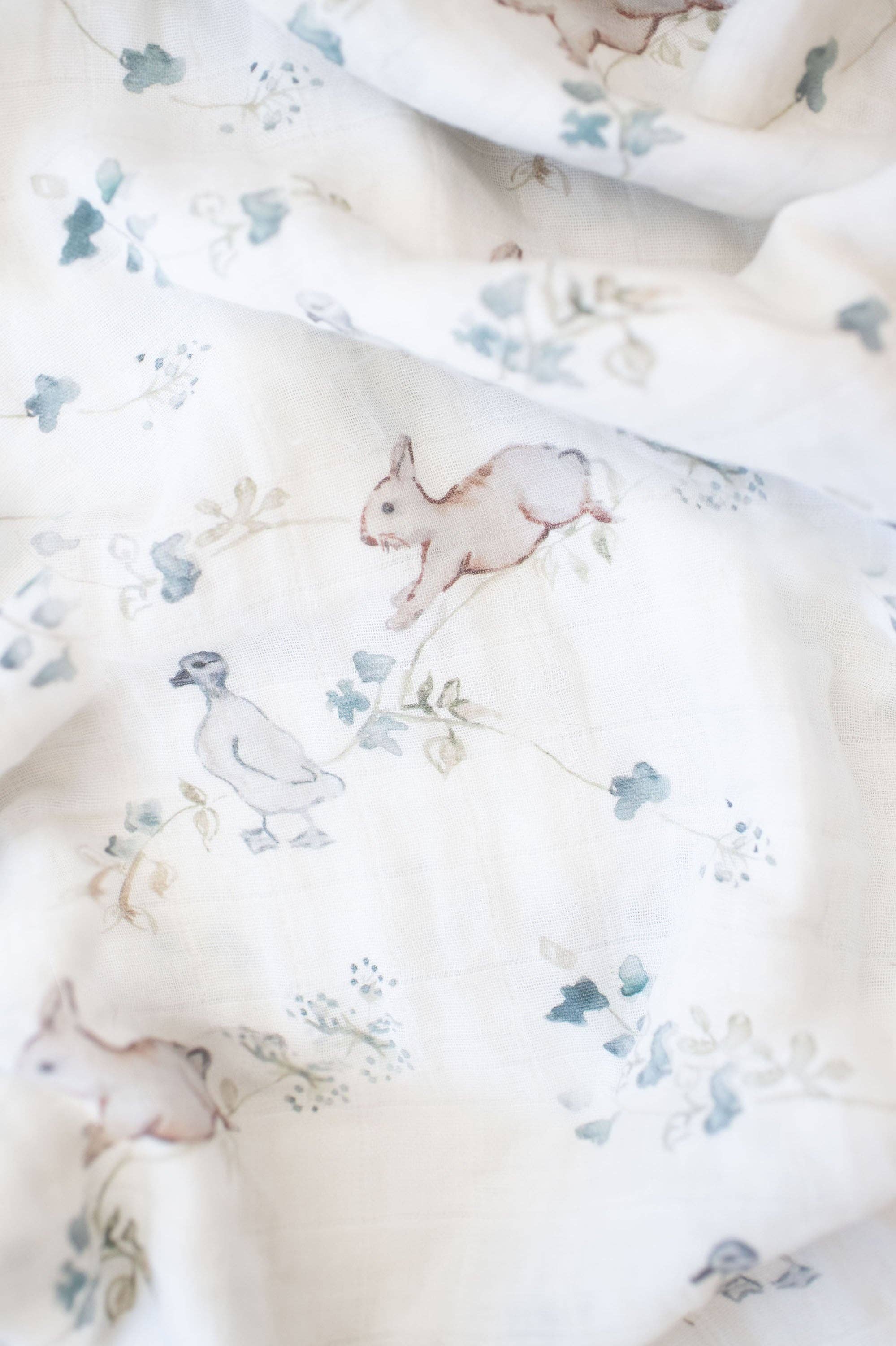 Fawn & Foster - Wholesale Swaddle - Baby - Organic Muslin Gauze Swaddle Receiving Blanket | Ivy Hollow6