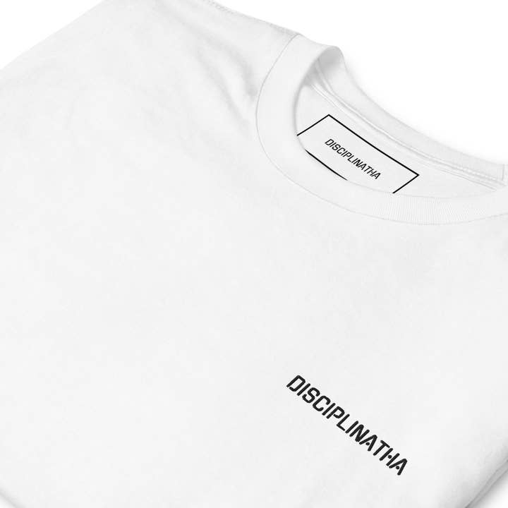 Maglietta unisex cotone soft: Disciplinatha Minimal per la vendita all'ingrosso da parte di Disciplinatha