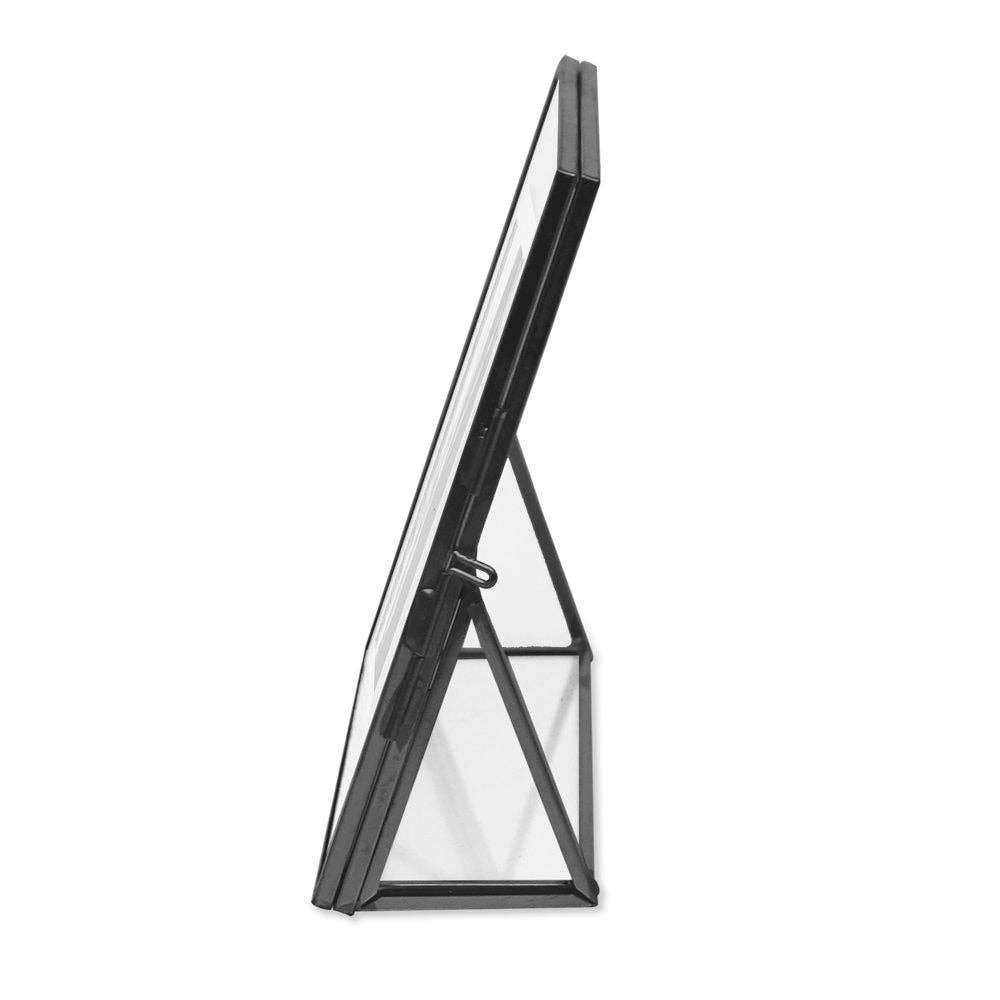 Isaac Jacobs International – Moldura por atacado – Porta-retrato metálico Isaac Jacobs com fecho tipo relicário e base23