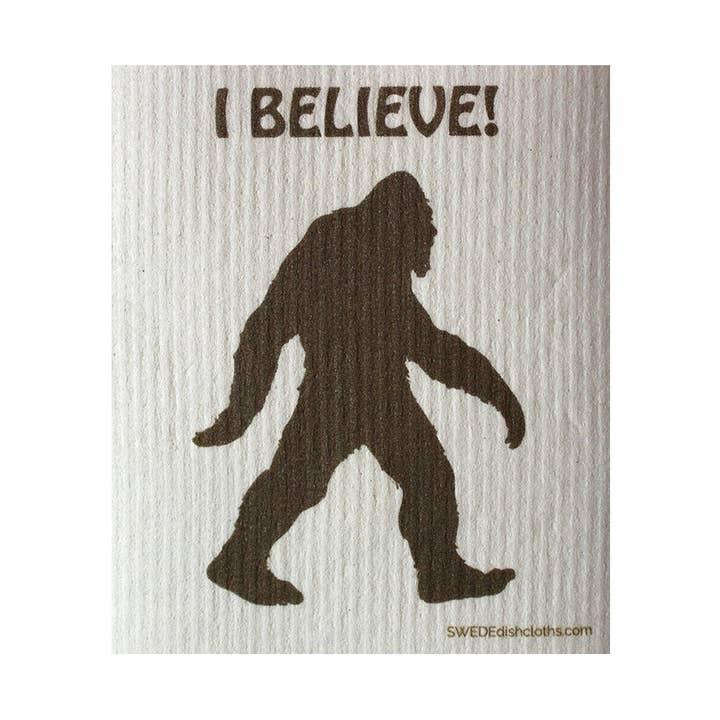 SWEDEdishcloths – toalha de cozinha por atacado – Pano de prato sueco I Believe Bigfoot0