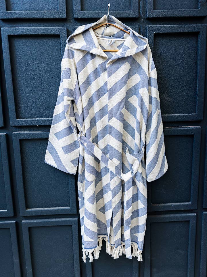 Kikoya - Wholesale Badjas - Uniseks - Kikoya lichtgewicht badjas met capuchon van Turks katoen, Raised Terry27