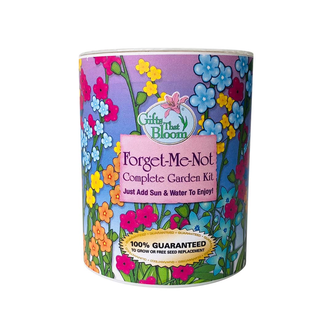 Gifts That Bloom - Wholesale Plant Seeds - Forget-Me-Not Garden Grocan Seed Kit