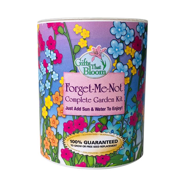 Forget-Me-Not Garden Grocan Seed Kit for wholesale by Gifts That Bloom