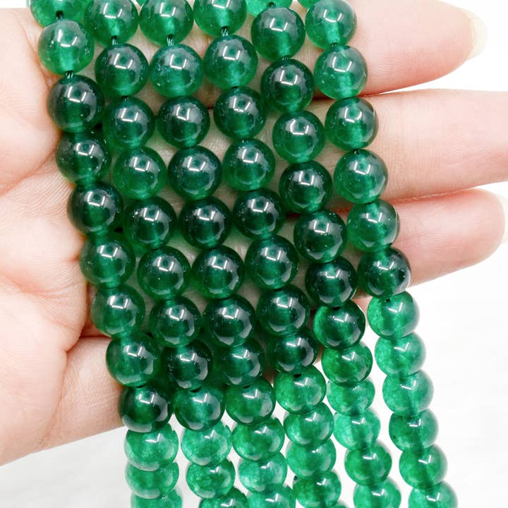 Crystal Jewelry Beads | Green Jade | Healing Gemstone Beads for wholesale by Soothing Crystals