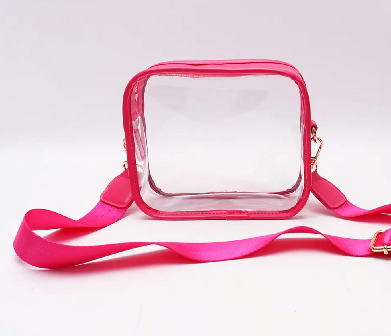 The Loki Shop – Engroshandel Crossbodytaske - Dame – Klar Crossbody pung stadion taske med justerbar rem11