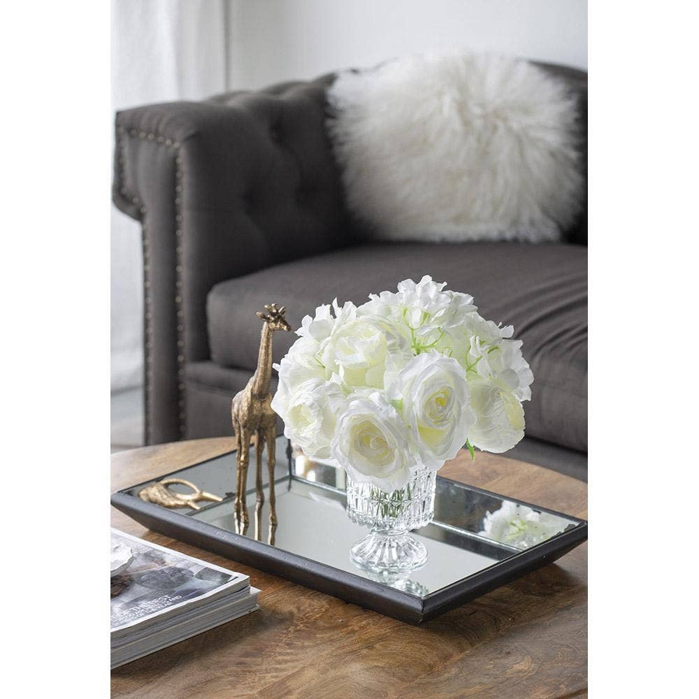 A&B Home Group Inc. - Wholesale Artificial Flowers - D10x13" Peony/Hydrangea/Rose X9 Bouquet - Cream1