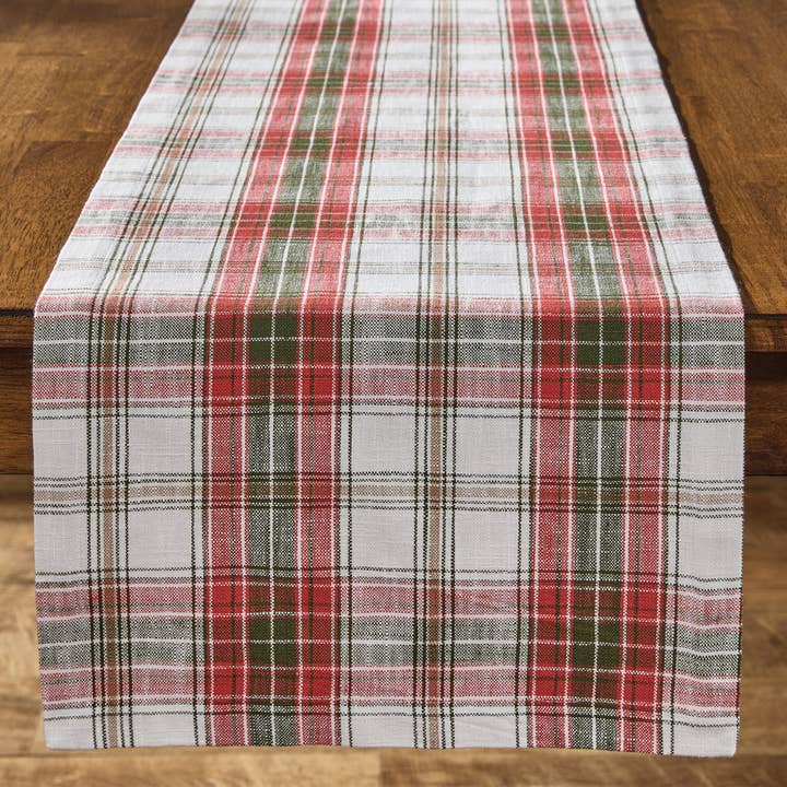 Fraser Plaid Runner 72"L for wholesale by Split P