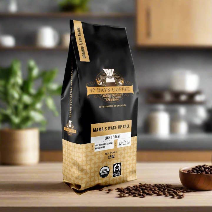 Mama's Wake Up Call - Specialty Light Roast Organic Coffee for wholesale by 42 Days Coffee